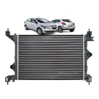 Imagem de Radiador Gm Onix Cobalt Prisma 2012 2013 2014 Com Ar Manual - COOLER