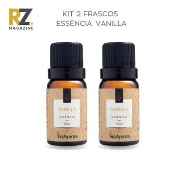 Imagem de Kit 2 Essências Vanilla Via Aroma 10 mL para Aromatizador Elétrico - R