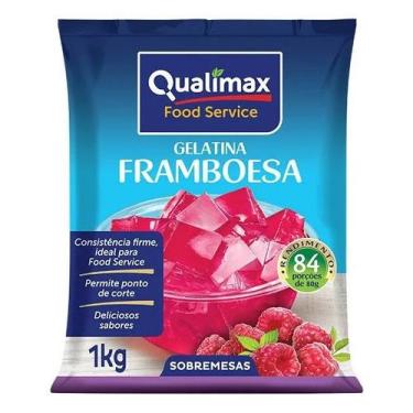Imagem de Gelatina De Framboesa 1kg - Qualimax