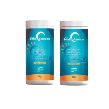 Imagem de 2 Gel Pós Sol Lual Banho Dourado Bronze Natural Capilar - CAPILAR ESSÊ