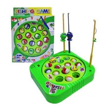 Imagem de Brinquedo Infantil Jogo De Pescar Pega Peixe Pesca Maluca dia das cria