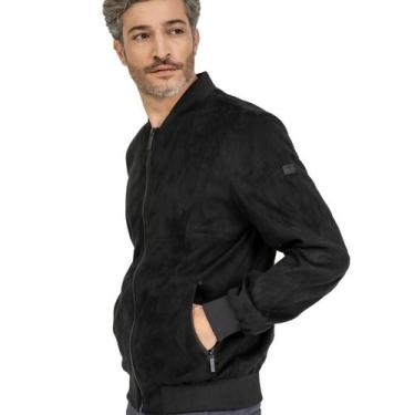 Imagem de Jaqueta Suede King&Joe Bomber Preto Tamanho:MCor:Preto - King E Joe, G