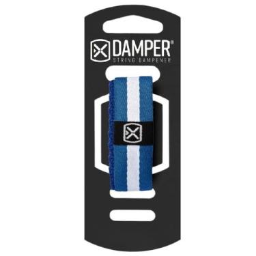 Imagem de Abafador Damper Ibox Couro e Poliéster Tag Metal MD Médio P/ Guitarra 