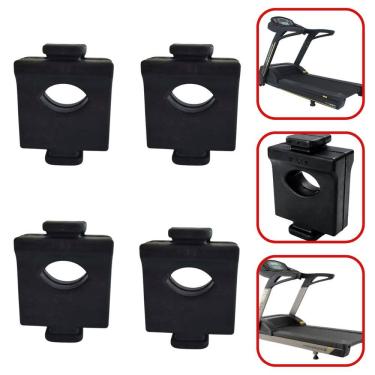 Imagem de Kit Com 4 Amortecedor Impacto Borracha Para Esteira Rt 150 Rt 250 Lx 160 G3