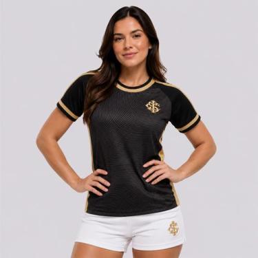 Imagem de Camisa Internacional Goldy Feminina Preta - Legend, G
