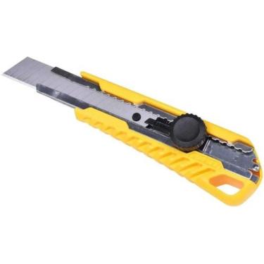 Imagem de Estilete Retratil 18mm Com Botao Giratorio Stanley