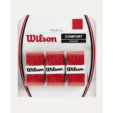 Imagem de Overgrip Wilson Profile, Vermelho, UNICO
