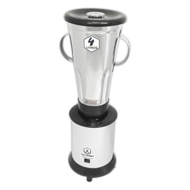 Imagem de Liquidificador Triturador Industrial 4 Litros Baixa Rotação Aço Inox 1