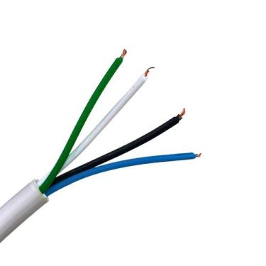 Imagem de 5 Metros Cabo Manga 4 Vias 26 Awg Flexivel Led Iluminação Cabo resiste