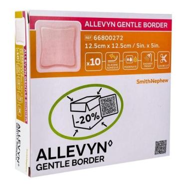 Imagem de Curativo Hidrocelular Allevyn Gentle Border Smith Nephew  Unidade - Sm