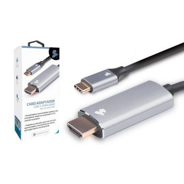 Imagem de Cabo Adaptador USB-C para HDMI 4K 60Hz - 1.8M 018-7450