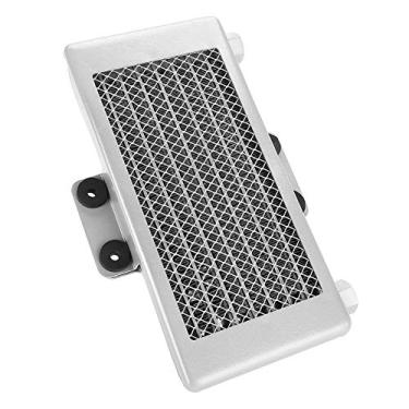 Imagem de Keenso – de radiador de óleo de refrigeração de motor de motocicleta de alumínio 125 ml para moto ATV de bicicleta de sujeira 25-250 (prata)