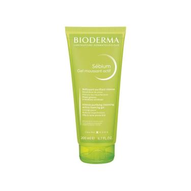 Imagem de Sébium Gel Moussant Actif Bioderma Gel de Limpeza Purificante Intensivo 200ml