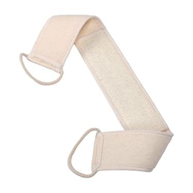 Imagem de Esfoliante Depurador de superfícies ásperas Lavável suficiente Remova pele morta de trás Scrubber Correia para chuveiro