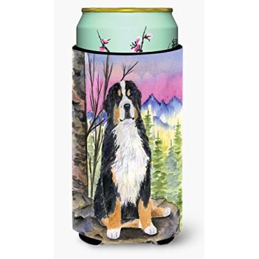 Imagem de Bernese Mountain Dog Tall Boy Beverage Insulator Beverage Insulator Hugger