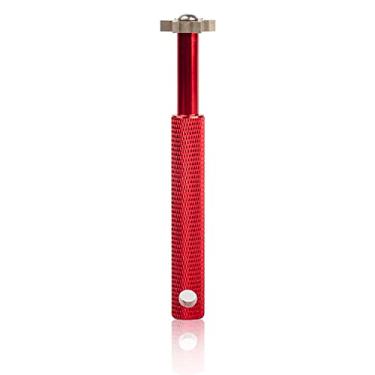 Imagem de (Red) - HIFROM Groove Sharpener with 6 Heads - Golf Club Groove Sharpener Re-Grooving Tool and Cleaner for all Irons Pitching Sand Lob Gap and Approach Wedges and Utility Clubs