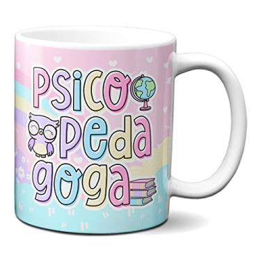 Imagem de Caneca Psicopedagoga Profissional Psicopedagogia Presente (Branca)