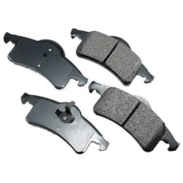 Imagem de Akebono ACT791 Proact Kit de pastilhas de freio a disco de cerâmica ultra premium, cinza