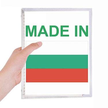 Imagem de Caderno de folhas soltas feito na Bulgária Country Love Diário de papelaria recarregável