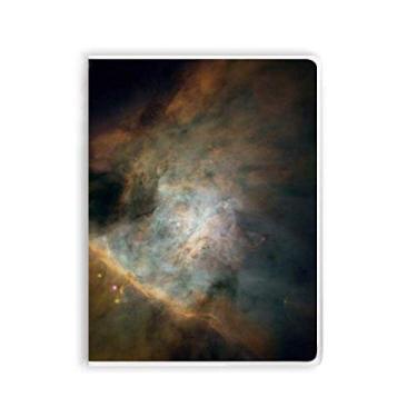 Imagem de Caderno de Nebulosas Brancas Esmeraldas, Art Deco, Capa de Goma Diário de Capa Macia