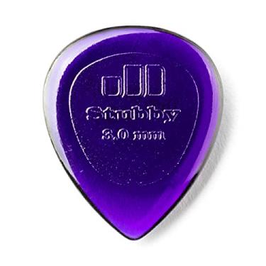 Imagem de Dunlop 474R3.0 Stubby®, roxo escuro, 3,0 mm, 24/bolsa