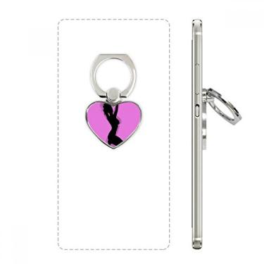 Imagem de Suporte de anel de celular feminino fino Plump com suporte universal