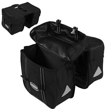 Imagem de Bolsa impermeável dupla tipo pannier, tecido Oxford 3 em 1, bolsa para assento de bicicleta, bolsa portátil para assento traseiro de bicicleta, bolsa para armazenamento de bicicletas, acessório de bicicleta elétrico