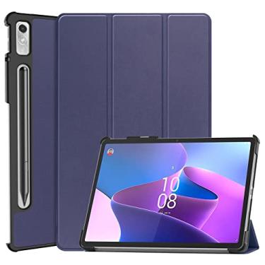 Imagem de Kepuch Couro-PU Capas Bolsas Estojos para Lenovo Tab P11 Pro 2nd 2022 11.2" TB132FU TB138FC - Azul