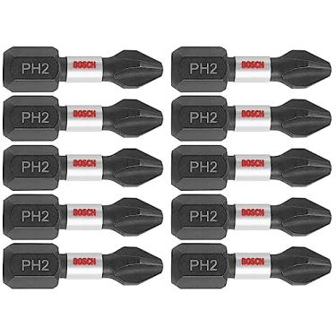 Imagem de BOSCH ITPH21B Pacote com 10 brocas Phillips nº 2 para parafusamento resistente a impactos