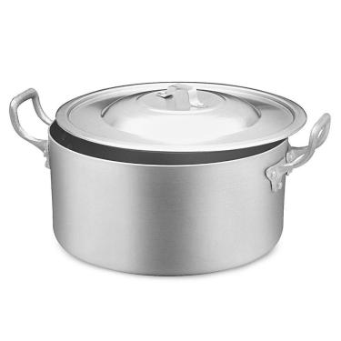 Imagem de Caçarola Hotel 20,4 Litros em Alumínio 38 cm ABC Premium