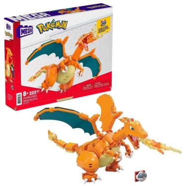 Conjunto de Construção MEGA Pokemon Pikachu, brinquedos de