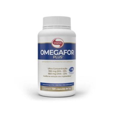 Imagem de Omegafor Plus - Ômega 3 Ultra Concentração 120 Cápsulas - Vitafor