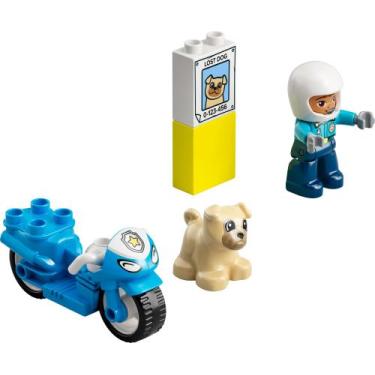 Imagem de Lego Duplo - Motocicleta Da Polícia
