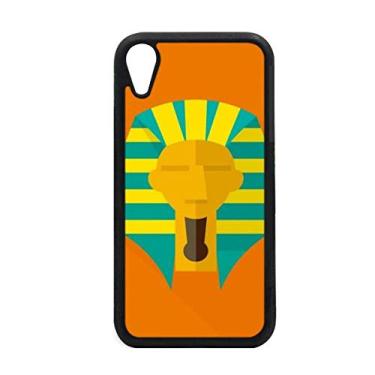 Imagem de Antigo Egito Padrão abstrato Faraó para iPhone XR Capa para proteção de telefone Apple