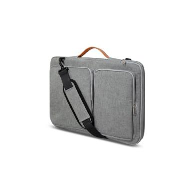 Imagem de Bolsa Executiva Para Notebook Impermeavel (Cinza claro)