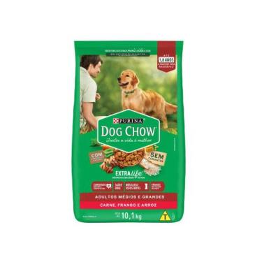 Imagem de Ração Premium Para Cachorro Dog Chow Extralife  - Adulto Carne Frango