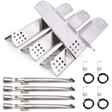 Imagem de Criditpid Peças de reposição para Nexgrill 720-0830H 720-0830D, Members Mark 720-0830F, BHG 720-0783H Grill, queimadores de placa de calor para queimadores Nexgrill 4 720-0830H Home Depot