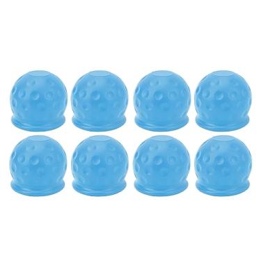 Imagem de Capa de Bola de Engate de Trailer KIMISS, 8 Peças de Capa de Bola de Reboque de Caminhão 50 Mm Proteção Forte, Macia e Robusta para Caminhão de Caravana RV, Bola de Reboque, (#13)