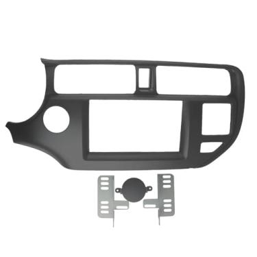 Imagem de Radio Fascia para KIA Rio UB K3 Pride 2011-2015 Estéreo GPS DVD Player Instalar Painel Surround Face Plate Dash Mount Trim Kit Frame,Right hand drive