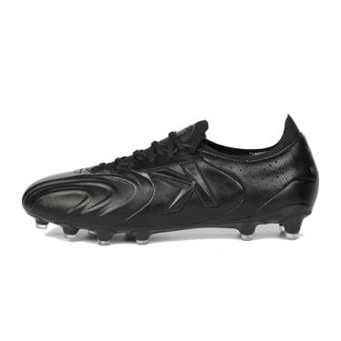 Imagem de KELME Chuteiras de futebol de couro Kangaroo – FG Pro K-Leather – Botas de futebol masculinas para ambientes internos e adultos, Preto, 39