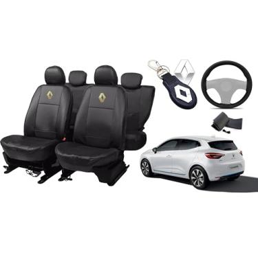 Imagem de Capa de couro para o banco clio 2018-2023 proteção impermeável