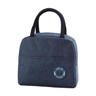 Imagem de Bolsa Termica Lunch Bag Brivilas Marmita / Viagem - Azul