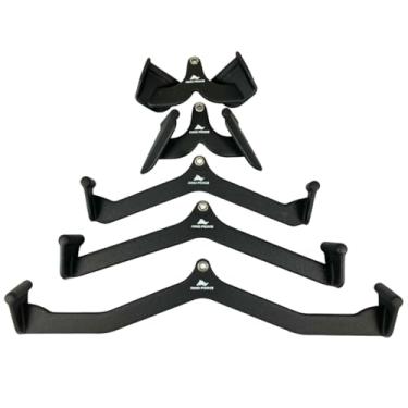 Imagem de Rino Force - Kit 5 Puxadores Anatômicos Emborrachados Profissionais para Musculação