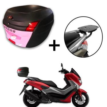 Imagem de Baú 34 litros Awa Proos com Bagageiro para NMAX 2016 - 2020, Rosa