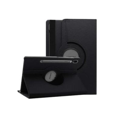 Imagem de Capa Giratória P/ Galaxy Tab S7 12.4 T970 + Teclado + Mouse Conexão Bl
