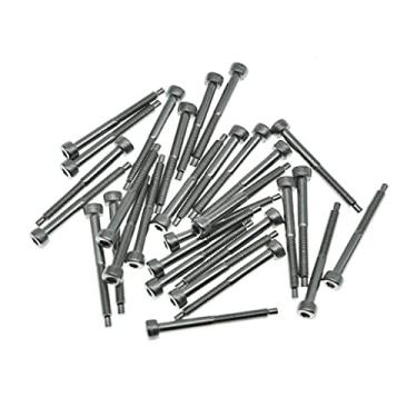 Imagem de Dopro Pacote com 30 parafusos de aço inoxidável para ponte tremolo para guitarra FR Floyd Rose