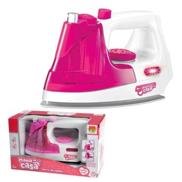 Imagem de Ferro De Passar Roupa Infantil Com Luz E Som 6670 Dm Toys