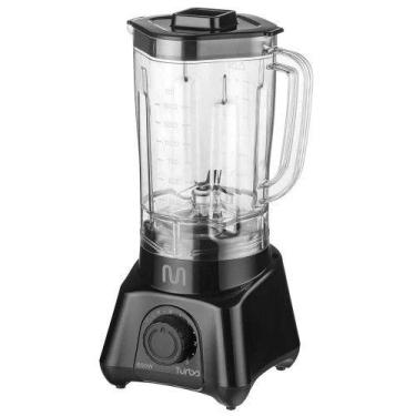 Imagem de Liquidificador Turbo Preto Multilaser 650w LQ651, Preto, 110V