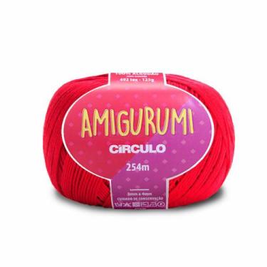 Imagem de Linha Amigurumi da Círculo 254m - Circulo, 3528-CARMIM