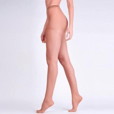 Imagem de Meia Calça Loba Clássica Fina Fio 15 5760-001, Natural peach, M